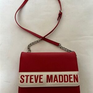 Steve Madden Red Crossbody Bag